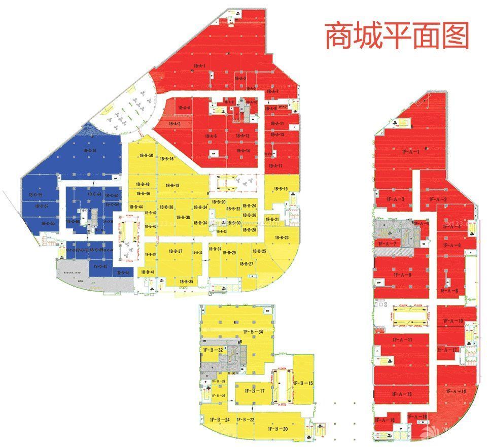 2023城市商場平面圖欣賞