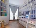 地中海风格儿童房双层儿童床设计图欣赏