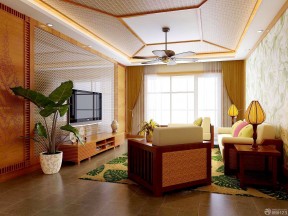 客厅设计图 中式古典风格