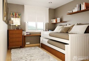 交换空间小户型卧室 现代简约欧式风格