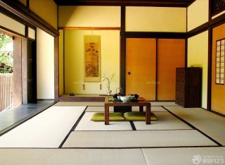 日式客厅墙面设计图片