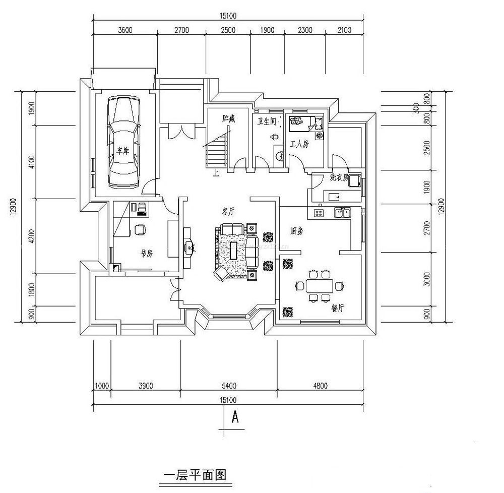 20萬農(nóng)村經(jīng)典獨(dú)棟小別墅戶型圖