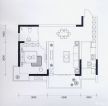 50-80一室两厅小户型平面设计图