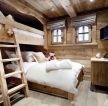 美式乡村风格10平方米卧室实木家具装修设计图