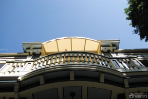 阳台遮阳棚 欧式别墅外观设计