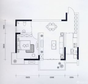 50-80一室兩廳小戶型平面設(shè)計(jì)圖