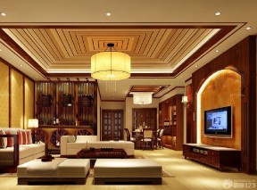 中式風(fēng)格別墅設(shè)計(jì) 吊頂設(shè)計(jì)