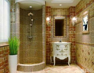 美式家居浴室马赛克瓷砖贴图