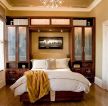 中式风格6平米卧室装修实景图欣赏