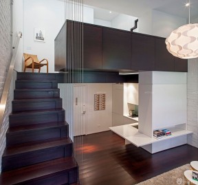 中式风格15平米超小户型室内设计效果图