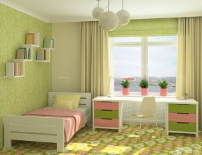 女生小房间设计实景图