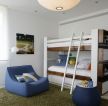60平米小房子装修效果图实木高低床摆放