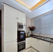 60平米小房子装修效果图厨房白色橱柜装修实景图