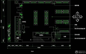 店鋪收銀臺(tái)設(shè)計(jì)平面圖