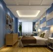  地中海风格70-80平方小户型主卧室装修设计图