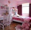 70-80平方小户型粉红色女孩房间装修效果图 