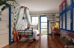 地中海风格70-80平方小户型儿童房装修设计图 