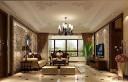 最新两室两厅改三室客厅隔断设计图片_装修1