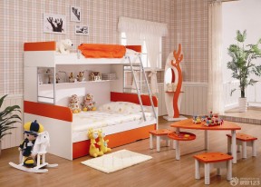 70-80平方小户型儿童房间装修效果图