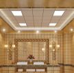 欧式复古铝扣天花板整体浴室设计效果图