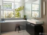 70-80平米房屋卫生间浴室装修效果图 