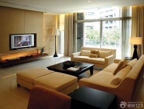现代客厅组合沙发摆放图片
