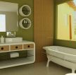 简约风格三室一厅110平米浴室装修设计图