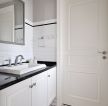 北欧风格70米房屋洗手间设计图片 