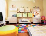 现代家装110平方房子儿童房设计效果图
