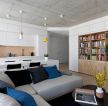 精致现代风格60平米小居室装修案例