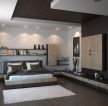 2023时尚现代风格130平米家装床头背景墙设计欣赏