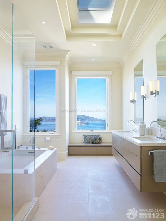 80个平方浴室装修设计效果图