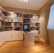 2023现代风格房屋室内书房设计大全130平米