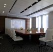 80平米小型会议室布置办公室装修设计效果图
