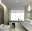 雅致北欧风格120平米家装浴室装修样板房