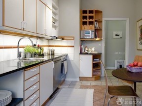 70平方米家庭装修效果图 厨房橱柜装修效果图片