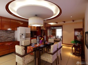 110平米家庭装修效果图 新中式客厅灯