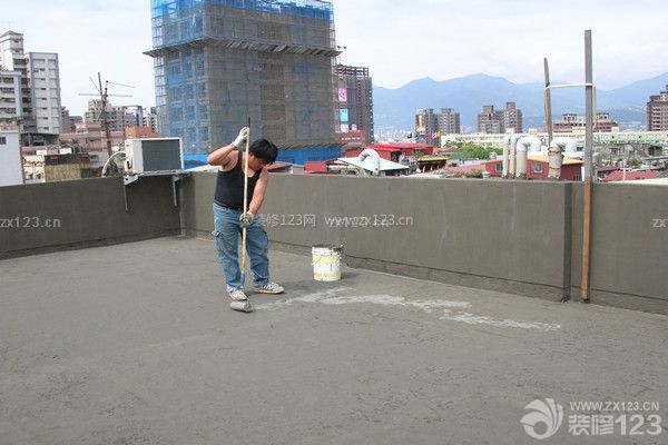 屋顶防水之涂刷基层