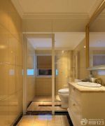  140平米跃层卫生间浴室装修图