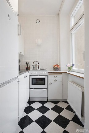 老式60平米小户型装修效果图 小厨房装修设计
