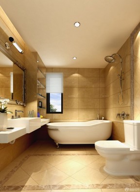 5万装修70平米 家居浴室装修效果图