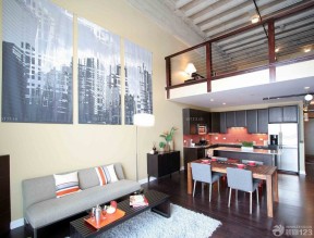 60平米loft裝修 裝飾畫(huà)裝修效果圖片