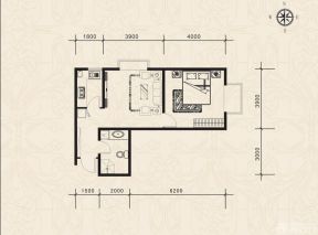 最新自建房屋60平米小戶型設計圖樣板參考