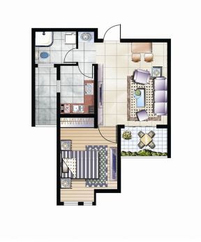 自建房屋60平米小戶型設(shè)計(jì)圖