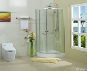 浴室整体淋浴房装修设计效果图片
