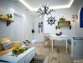 70-80平米房屋装修 室内装修地中海风格