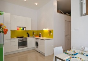 70平米的房子简单装修 开放式厨房装修效果图片