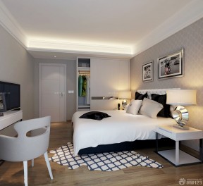 80多平米便宜的装修效果图 现代卧室装修效果图