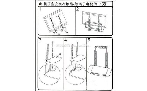 電視機(jī)掛架安裝步驟