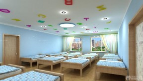 幼兒園床 實木床圖片